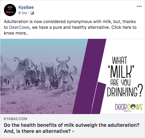 Do the health benefits of milk outweigh the adulteration? And, is there an alternative?