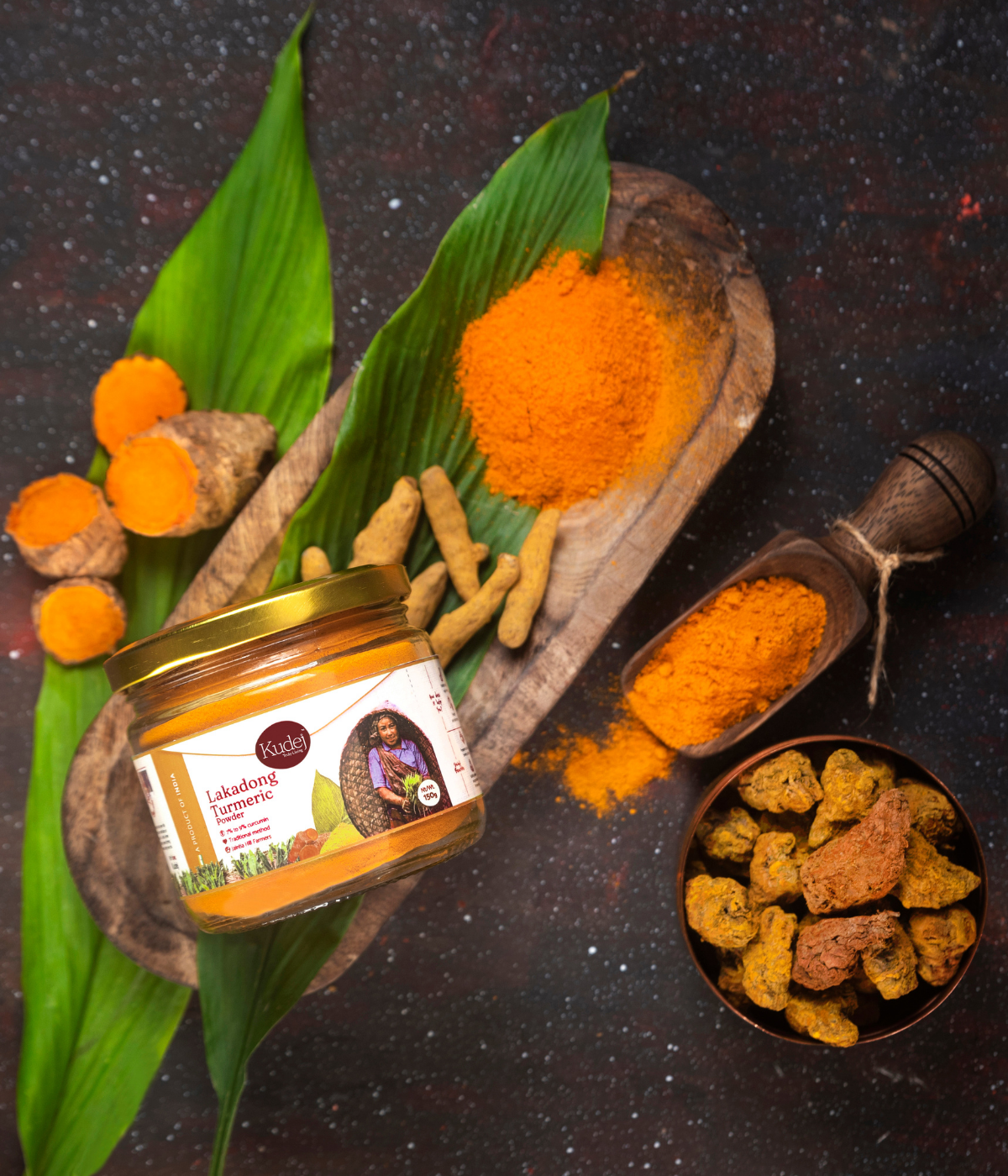 Kudej Lakadong Turmeric: 7%-9% curcumin